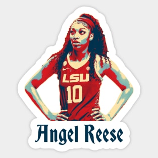 Vintage Color Angel Reese Sticker